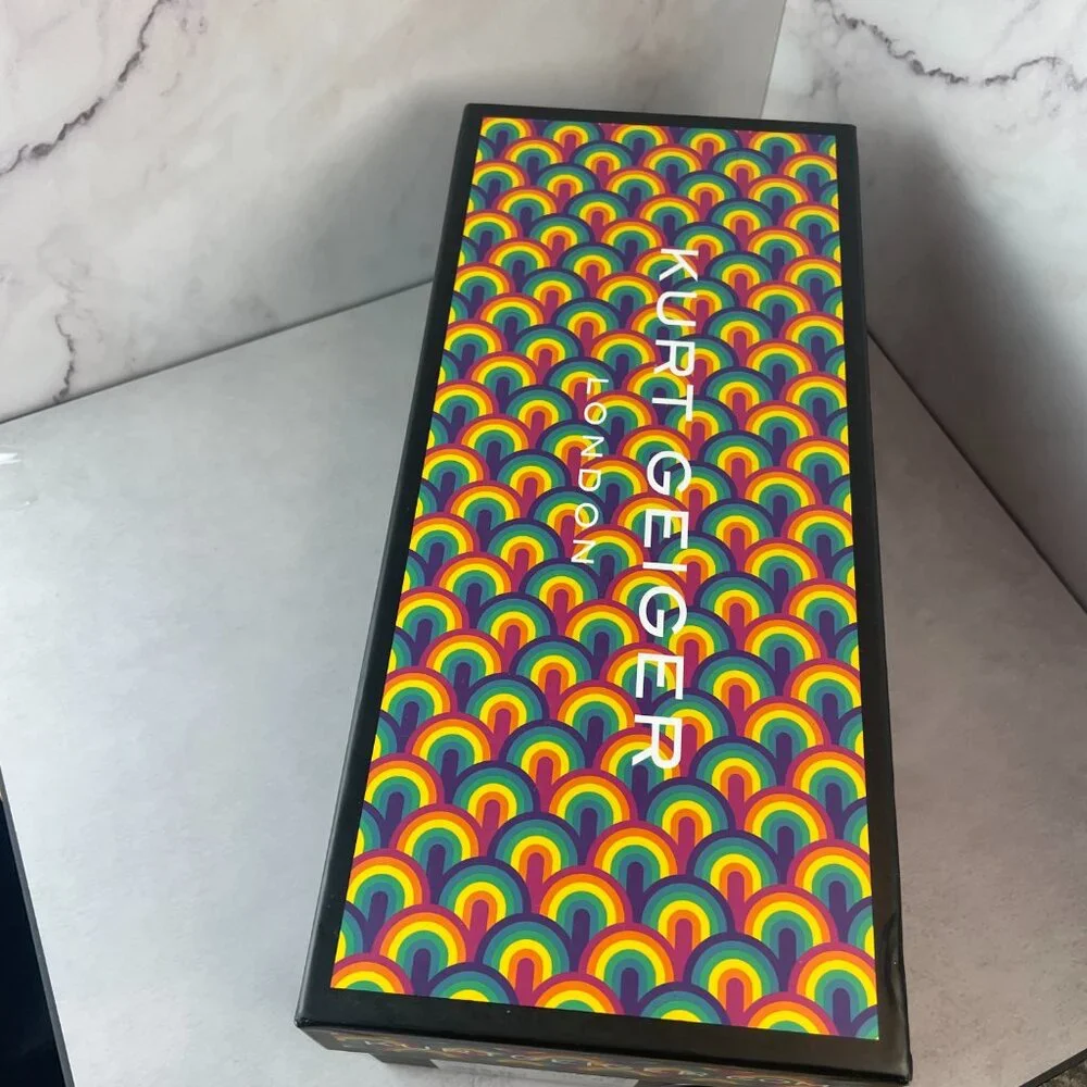 KURT GEIGER DENIM SLIDES 8.5 - Picture 12 of 12